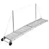 Passerelle pliable 210 cm en alu à montants renforcés