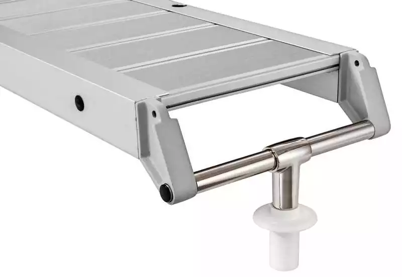 Passerelle pliable 310 cm en alu à montants renforcés