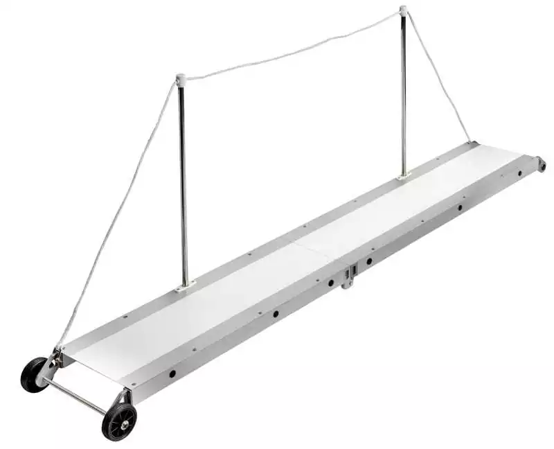 Passerelle pliante 2M en alu surface antidérapante