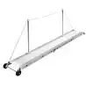 Passerelle pliante 2M en alu surface antidérapante