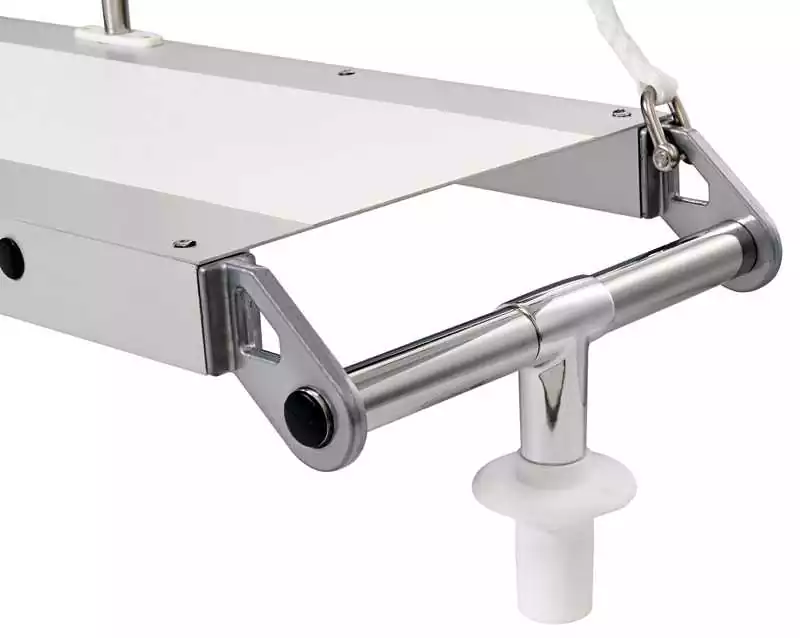 Passerelle pliante 2M en alu surface antidérapante