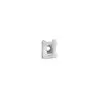 100 Embases à visser Colring 16,5 x 19mm pour colliers largeur maxi 9 mm