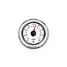 Amperemetre blanc 12/24V +/- 50A trou d'encastrement 52mm