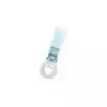 100 Cosses anneau bleu diamètre 10mm thermorétractables câble 1,5-2,5mm²