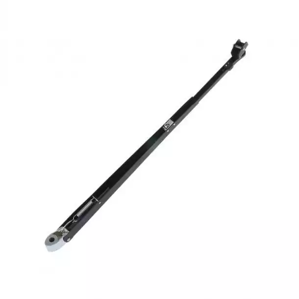Bras d'essuie glace inox noir Réglable 470-750mm W25 W38 Noir antireflet