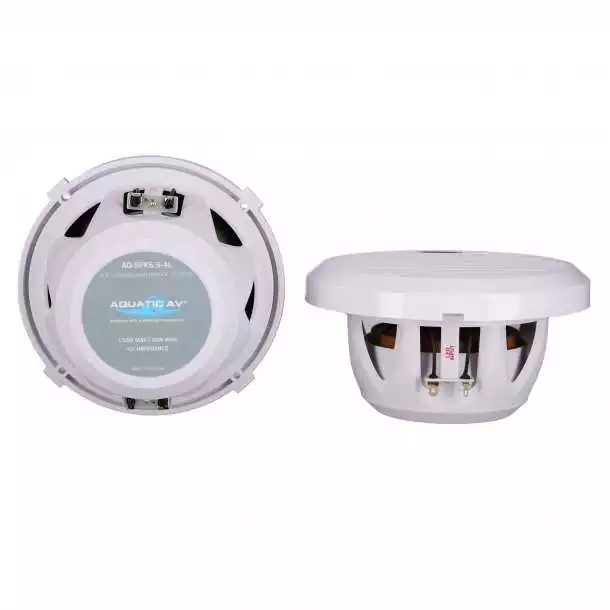 Haut parleur Pro blanc 165mm étanche 30W la paire