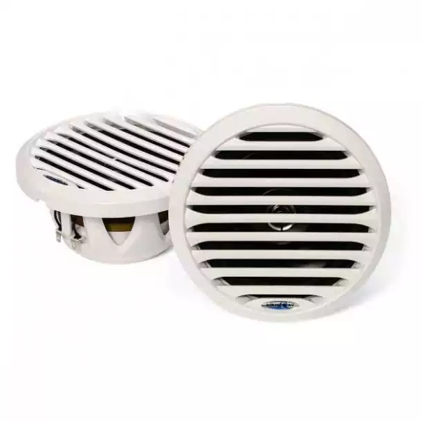 Haut parleur Pro blanc 165mm étanche 30W la paire