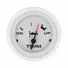 Indicateur de trim Mercury Mariner Yamaha après 2001 Taille 52mm Blanc