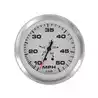 Kit speedo avec pitot Affichage 0-50 MPH 76mm Blanc éclairage rouge