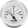 Indicateur Thermomètre à eau Affichage 40-120°C 52mm blanc