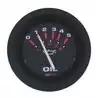 Manomètre pression d'huile 0-5 bars 52mm Noir éclairage de fond et périphérique
