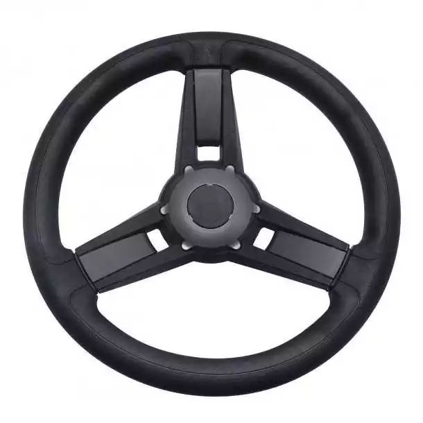 Volant Giazza gris Soft Grip diamètre 350 mm