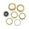 Kit turbine Néoprène 12 pâles diamètre 62.5mm pour pompe D-55