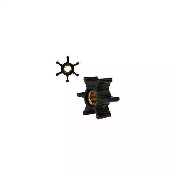 Turbine Néoprène 8mm axe méplat 6 pales diamètre 32mm Origine 128176-42071