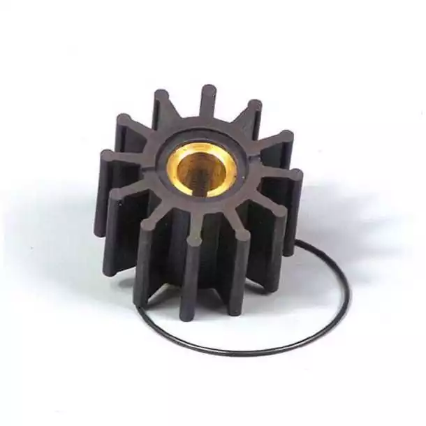 kit turbine Néoprène 16mm axe à clavette extérieure 12 pales diamètre 62mm