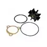 Turbine Nitrile 005 MP 1FL diamètre axe 8mm méplat 6 pales diamètre 32mm