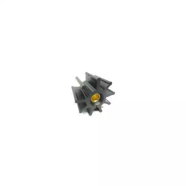 kit turbine Néoprène 25mm axe méplat double 9 pales diamètre 118mm