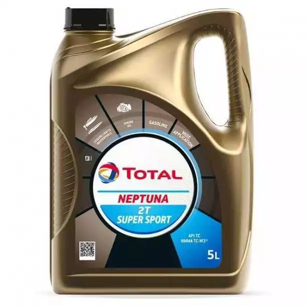 Huile moteurs 2 temps marins TCW3 5L Neptuna super sport