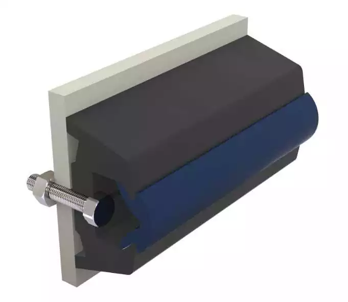 Liston de protection Gris foncé trap 55 x 34 mm rouleau de 30 m (prix par metre)