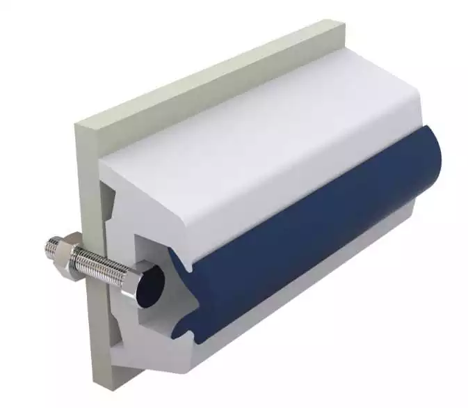 Liston de protection Blanc trap 55 x 34 mm rouleau de 30 m (prix par metre)