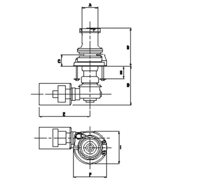Guindeau chaine 8mm cordage 14-16mm 24V 1000W