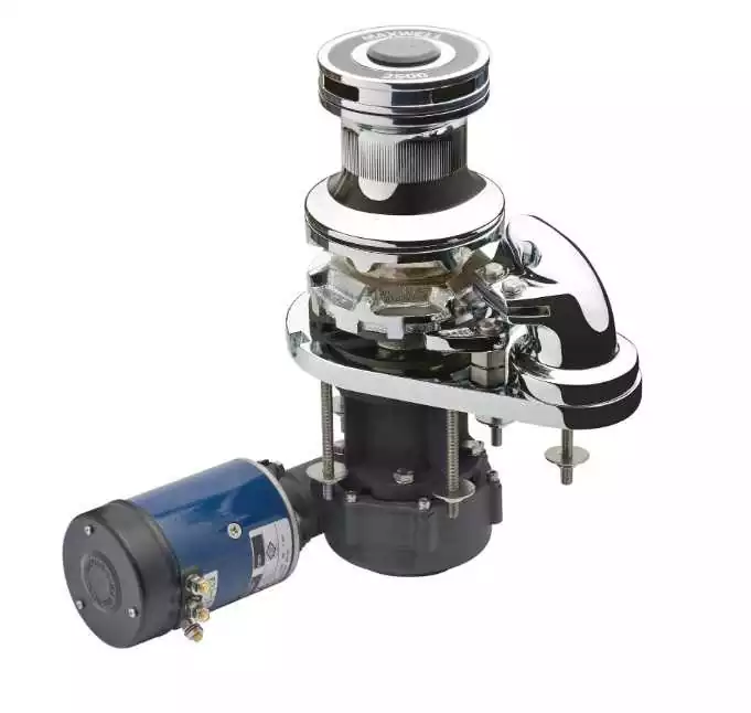 Cabestan 1000 VWC 12V – Vertical – Chaîne 6 à 10 mm – Tambour inox – 700 kg