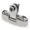 Support de bimini pour surface plane inox pour embout de tube bimini