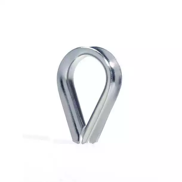 Cosse coeur inox diamètre 14mm 1 pièce