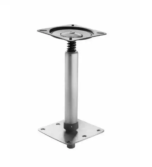 Support de siège pivotant avec ressort Coudé 3 degrés 168x168mm