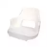 Siège Captain Blanc Largeur 510mm  Profondeur 500mm  Hauteur 420mm