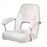 Siege de barre type Sailor avec accoudoirs blanc