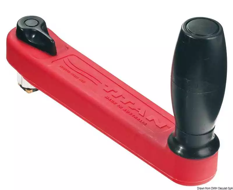 Manivelle de Winch LEWMAR Titan Magnum rouge 25cm