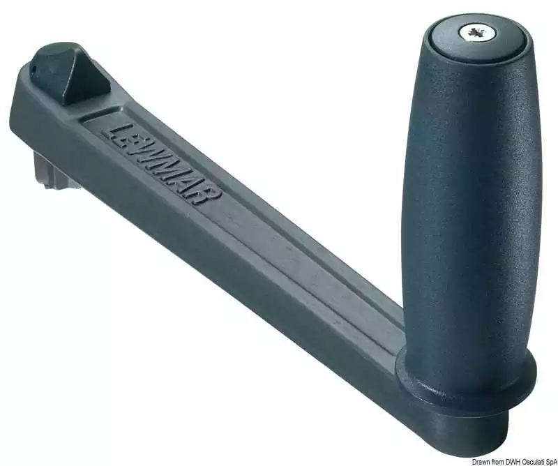 Manivelle de Winch sur roulement LEWMAR aluminium 20cm