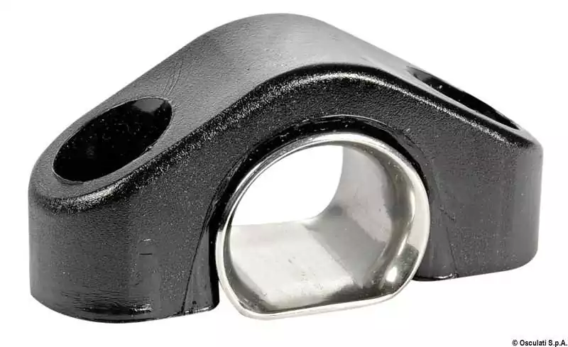 Filoir en nylon noir pour dériveurs renfort inox Trou de 13mm