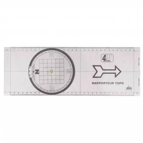 Règle de navigation marine Rapporteur Breton Règle Cras 33 x 12cm Règle de navigation marine Rapporteur Breton Règle Cras 33 x 12cm