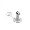 Douchette Blanche chrome encastré dans boîte ABS blanc Flexible 3 m