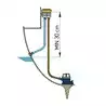 Separateur d'huile de cale pour raccordement de tuyau 19 mm