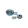 Bonde coudée diamètre 70mm avec bouchon et sortie diamètre 25mm