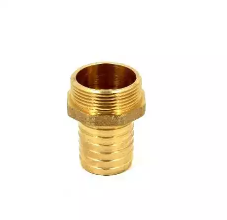 Raccord cannelé laiton G1/2" diamètre 16 mm