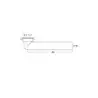 Tube coudé 90 degrés gris pour évacuation FM diamètre 40mm BSP x 40mm