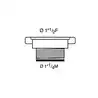 Adaptateur Femelle Mâle fileté diamètre 40mm vers diamètre 32mm
