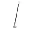 Hampe de pavillon inox socle laiton chromé 400mm
