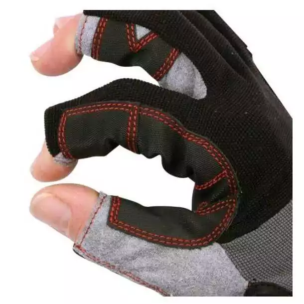Gants 5 doigts coupés Taille L large Gants bateau voile légère