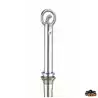 Potence ski nautique tube inox 120cm diamètre 40mm et support de pont
