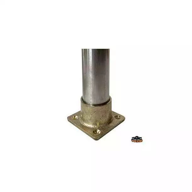 Potence ski nautique tube inox 120cm diamètre 40mm et support de pont