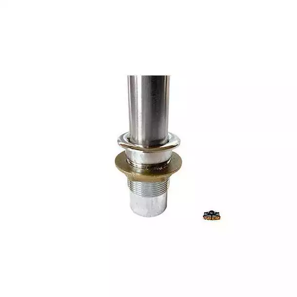 Potence ski nautique tube inox 120cm diamètre 40mm et support de pont