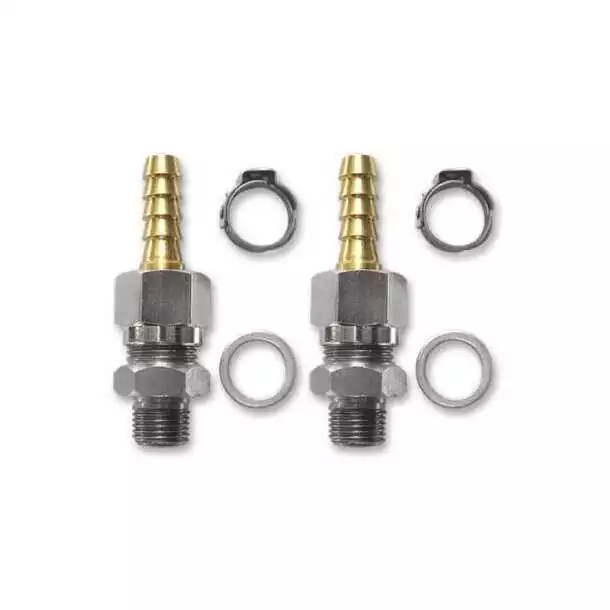 Jeu de raccords droits tuyau souple 1/4 BSPP 8mm pompe Jeu de raccords droits tuyau souple 1/4 BSPP 8mm pompe