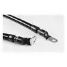 Gaine 38.1/19.1mm noire Longueur 1m