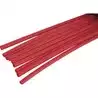 Gaine thermorétractable auto adhésive diamètre 3mm rouge 1,20m