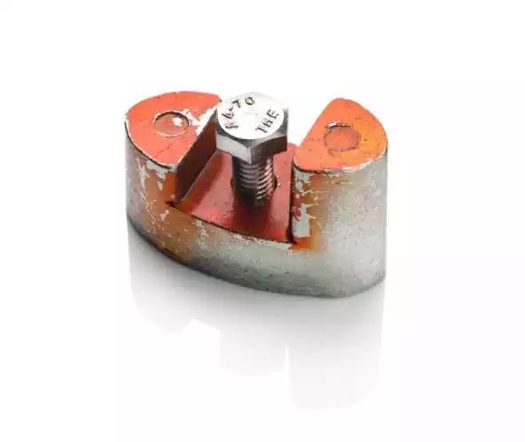 Jeu d'anode zinc pour propulseur 23A/50/80 kgf